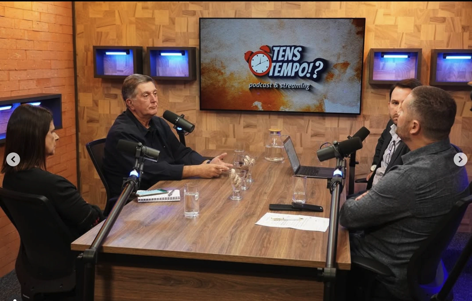 Registro de uma conversa no Floripa Podcast, selecionado pelo estúdio